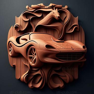 3D model Ferrari Dino (STL)